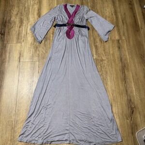 Love & Love Women's Gray Maxi Dress